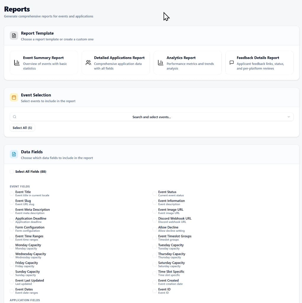 GenTeku EventLink Reports